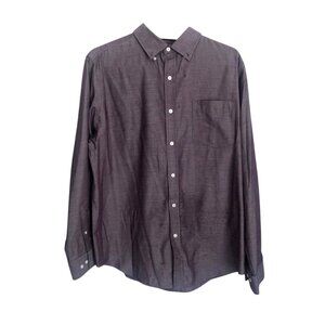 Croft & Barrow Mens Easy Care Long Sleeve Button-Up Shirt L